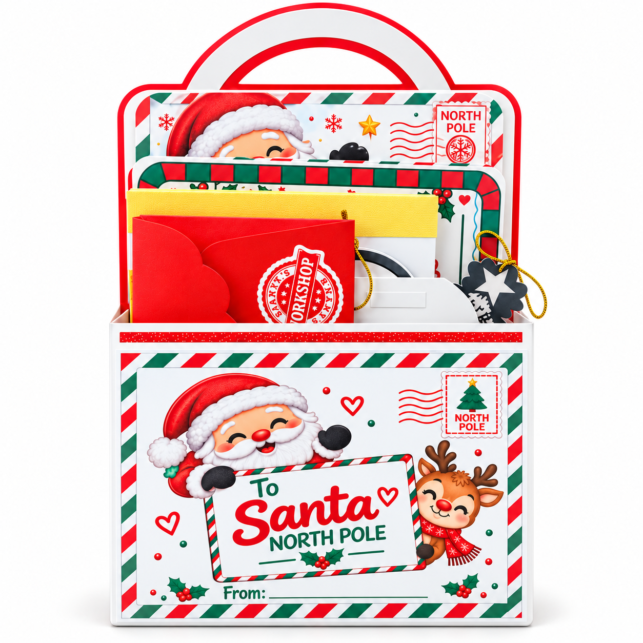Santa’s North Pole Christmas Activity Kit for Kids